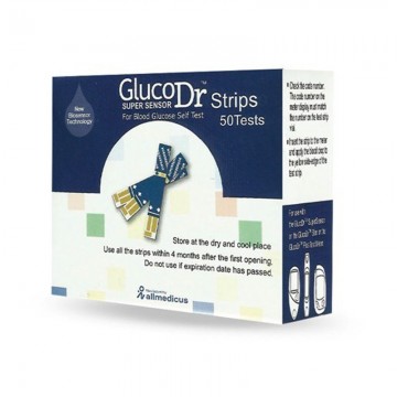 Şeker Ölçüm Stribi Gluco Dr 50 Lik